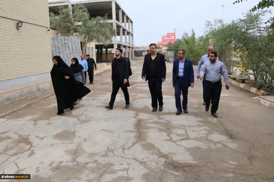 بازدید دکتر خسرویان از آموزشکده دختران اهواز پنجشنبه ۱۸ اسفند ۱۴۰۱ 2