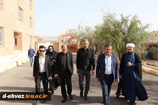 بازدید دکتر منصوری نسب از آموزشکده دختران اهواز 2