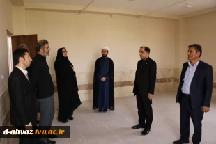 بازدید دکتر منصوری نسب از آموزشکده دختران اهواز 3
